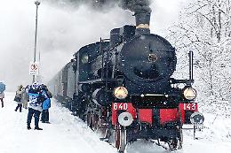 Un 8 dicembre a bordo del treno storico