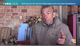 È in pensione ma va a vendemmiare: l'Inps gli chiede 60 mila euro, la storia va in tv su La7
