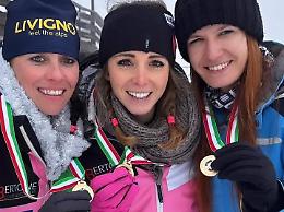 Gallo, Faggio e Restagno medaglia d'oro nella staffetta a Folgaria