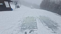 Dopo la neve la pioggia sulle nostre piste da sci