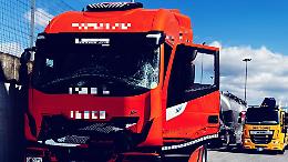 Tamponamento di camion sull'A6 tra Niella Tanaro e Mondovì