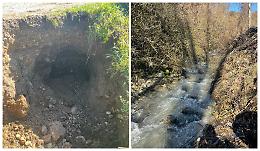 Le piogge causano due frane a Magliano: «Servono fondi per interventi risolutivi»