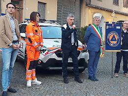 Dogliani: inaugurati i nuovi mezzi di "Volontari del soccorso" e Protezione civile