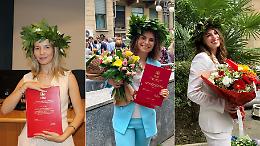 Tre ex allieve del Liceo di Mondovì laureate insieme in Medicina col massimo dei voti e la dignità di stampa