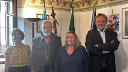 La mamma di Sacha Chang incontra il sindaco Emiliano Negro