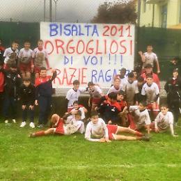 Bisalta, che sogno: i 2011 volano ai Regionali. Tutto il CALCIO GIOVANILE minuto per minuto