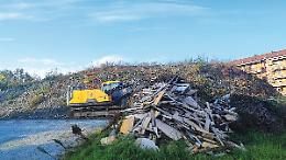 La "SMA" rimuoverà la montagna di terra in Parco Europa a proprie spese