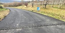 Farigliano: risistemata la strada del Bricco, rovinata dalle acque sotterranee