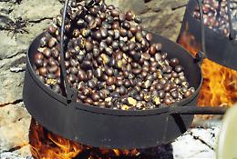 Pomeriggio di festa, torna la castagnata di San Quintino