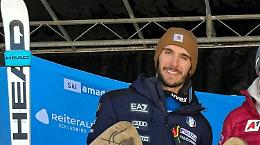 Marco Abbruzzese secondo nel Super-G di Coppa Europa