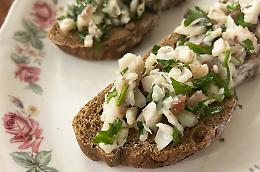 LE RICETTE DI DEBORA - Crostini alla trota