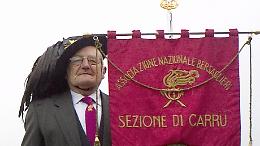 Carrù dice addio al bersagliere “Cesco” Rosso