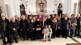 Il vescovo Egidio in visita pastorale ai Dalmazzi di Sant'Albano