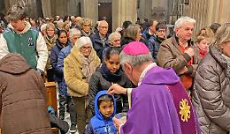 Il “Mercoledì delle ceneri” apre la Quaresima: messa con il vescovo nella parrocchia del Ferrone