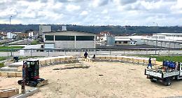 Nuovo “Parco dei Trenta” a Farigliano: via alla costruzione della “gradinata”