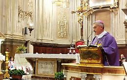 Sant'Albano: tanti bambini e famiglie hanno accolto il vescovo in visita pastorale