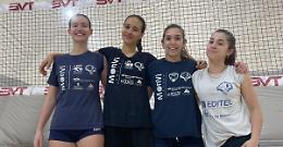 Vittoria, Noemi, Asia e Anna convocate dal Club Piemonte di beach volley