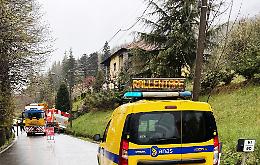Camion fuori strada ad Ormea, traffico bloccato sulla Ss 28