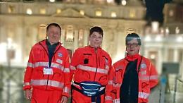 “Con il cuore in viaggio”: da Clavesana a Roma tre volontari del Gruppo del Soccorso