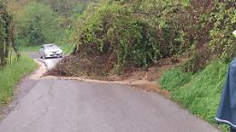 ALLERTA METEO - Frane tra Carassone e Vicoforte, tra Ceva e Nucetto, a Dogliani. Bormida oltre soglia di pericolo