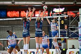 Bam Mondovì con la testa già in vacanza: Olbia passeggia 3-0