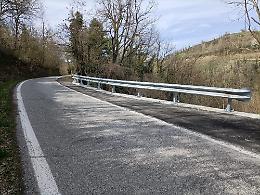 Rocca Cigliè: conclusa la messa in sicurezza della strada tra Rualunga e la Fondovalle