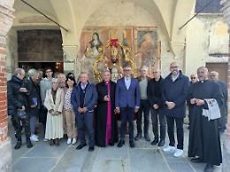 Il vescovo Egidio in visita pastorale a Breolungi
