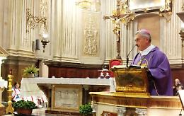 Celebrazione di chiusura della visita pastorale, al Santuario della Mellea