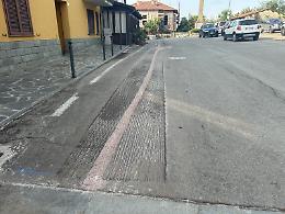 Dopo i “tagli” sull'asfalto per la fibra, Murazzano risistema le strade