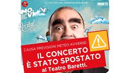 Mondovì: cambio di location per il concerto di Elio che si sposta al Baretti