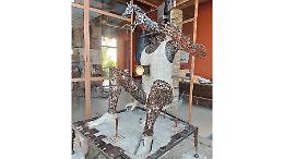 Cos'è il libero arbitrio? Il magnifico quadro di Franco S. Alessandria diventa una scultura