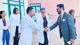 L'assessore regionale alla Sanità in visita all'Ospedale di Mondovì: «Obiettivi: ridurre liste di attesa e "gettonisti"»