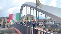 Inaugurato il nuovo ponte "Odasso" a Garessio