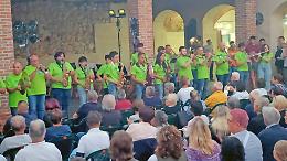 Villanova inaugura la festa a tutta musica, con la Banda