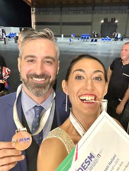 Tatiana e Davide Quaglia super ai Campionati Italiani di Tango

