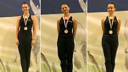 Cinque nuove campionesse nazionali per la Ginnastica Mondovì