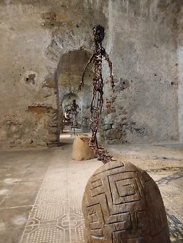 Inaugurazione mostra "Le chiavi dello spirito" di Franco S. Alessandria al Forte di Vinadio