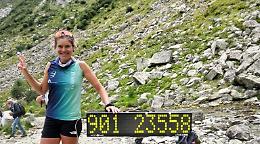 Sale il Monviso in due ore e mezza e segna il primo storico record femminile