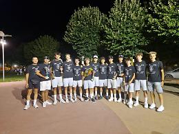 Lo spettacolo in notturna del Gran Premio Dentis