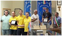 Clavesana celebra i suoi campioni: premiati la squadra di calcio e il kickboxer Gioele Terreno