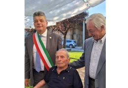 Il paese festeggia il compleanno di Cesare Canis: 101 anni di vita, lavoro e servizio alla comunità
