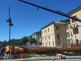 Nuovo punto luce presso il ponte San Francesco a Ceva