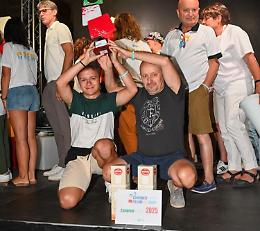 Podio al cubo: Sergio e Nicolò vincono il Campionato di Bocce quadre