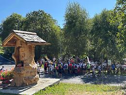 La "Sgambatà": circa 200 persone coinvolte per l'edizione 2025 della camminata enogastronomica.