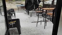 Grandine, vento e tempesta sul Monregalese