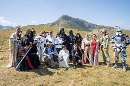 Al concerto in montagna ci sono anche...  i cavalieri Jedi e Darth Vader