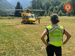 Punto da insetti, colto da shock anafilattico: salvato dal Soccorso Alpino