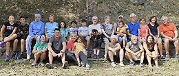 Il campeggio delle famiglie e degli anziani con don Meo
