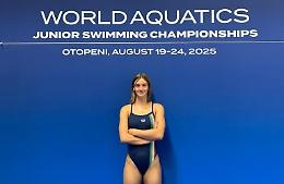 Ai Mondiali Junior di nuoto, Lucia Tassinario è 25ª nei 100 farfalla