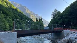 Limitazione al traffico per l'allestimento di un nuovo ponte sul Gesso mercoledì 27 e giovedì 28 agosto
